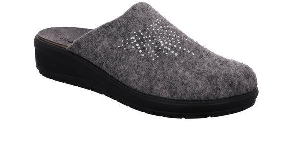 Rohde 6162 80 Grey Slippers