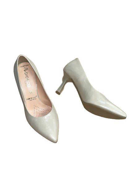 Bioeco by Arka 6178 2495 Gold Leather Heels