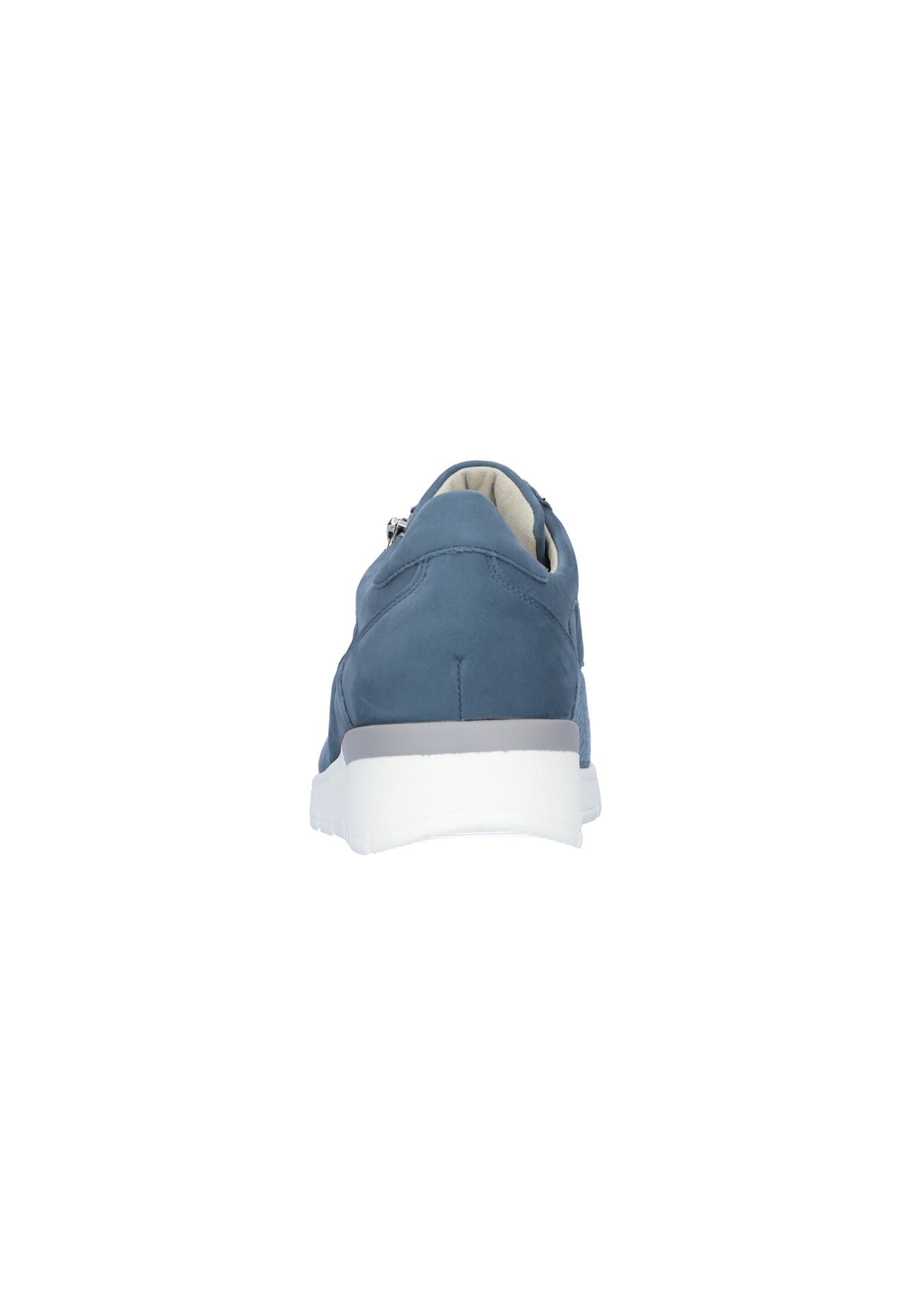 Waldlaufer 626K02 312 263 Blue Denim Sneakers with Zip