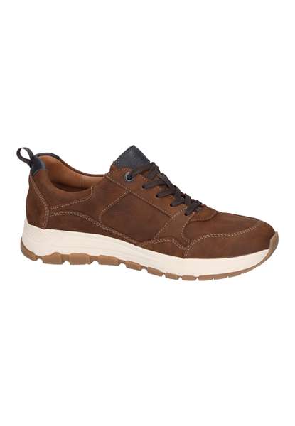 Waldlaufer 710009 302 127 Brown Sneakers with Zip