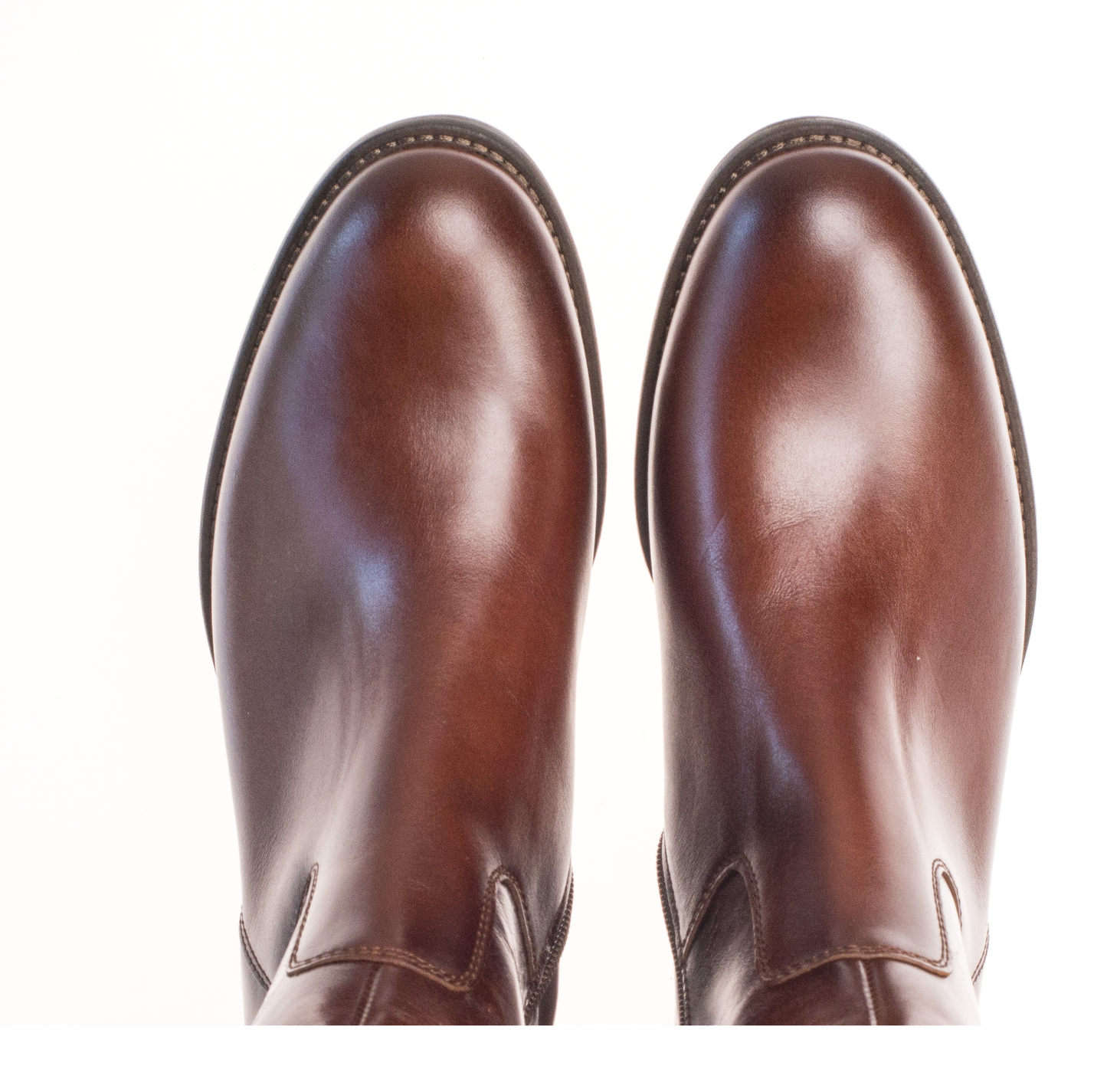 Gabor 71.649.24 Brown F Fit Knee High Boots M Shaft Width