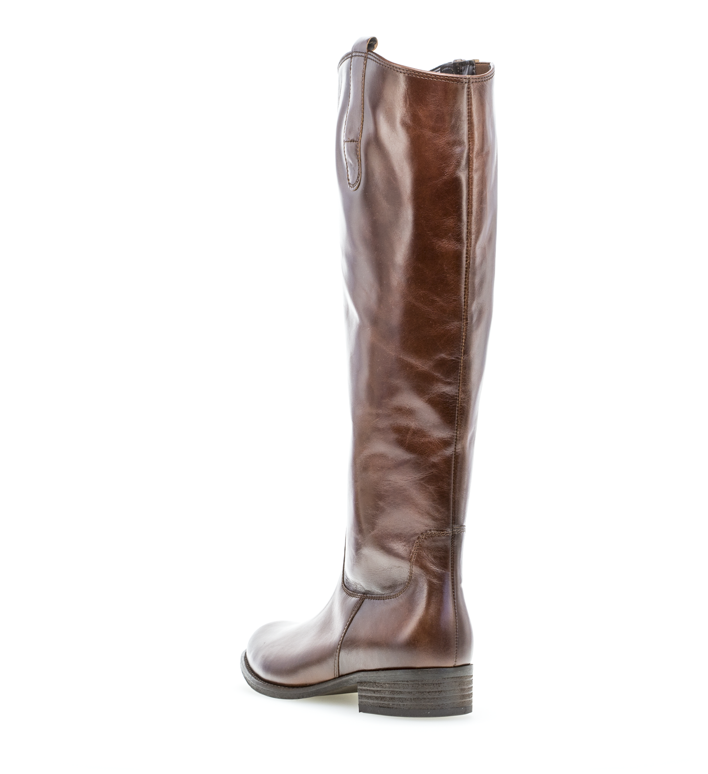 Gabor 71.649.24 Brown F Fit Knee High Boots M Shaft Width