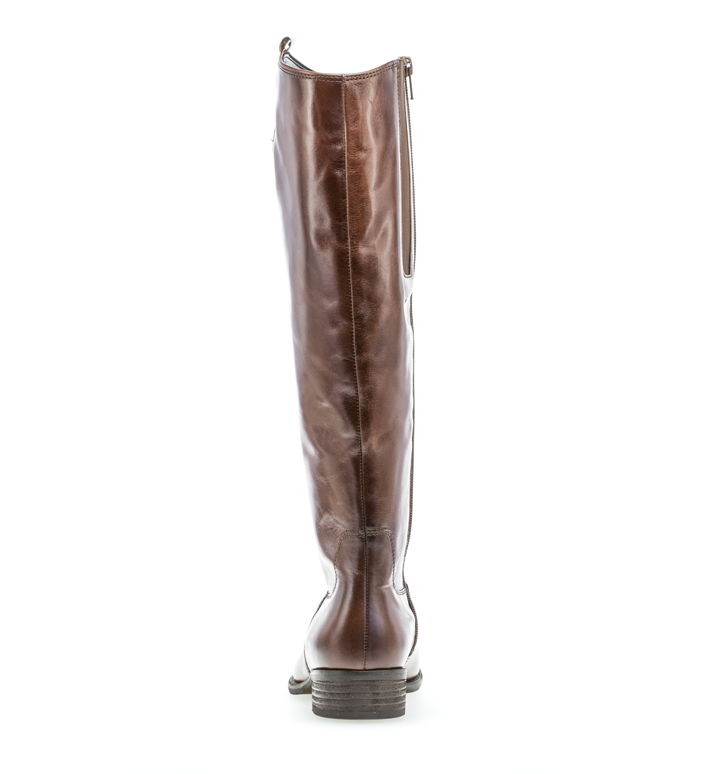 Gabor 71.649.24 Brown F Fit Knee High Boots M Shaft Width
