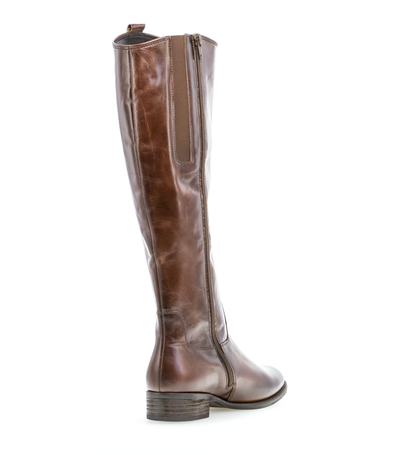Gabor 71.649.24 Brown F Fit Knee High Boots M Shaft Width