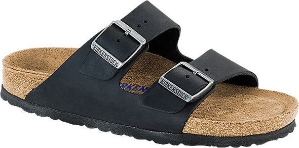 Birkenstock 752481 Arizona SFB Leoi Black Sandals