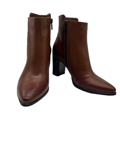 Bioeco by ARKA 7667 0740+2393 Brown Leather Ankle Boots