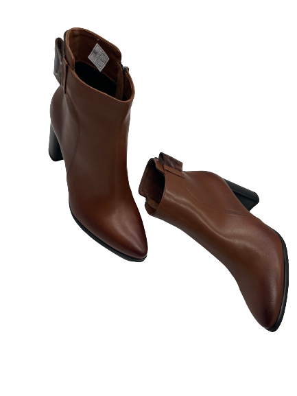 Bioeco by ARKA 7667 0740+2393 Brown Leather Ankle Boots