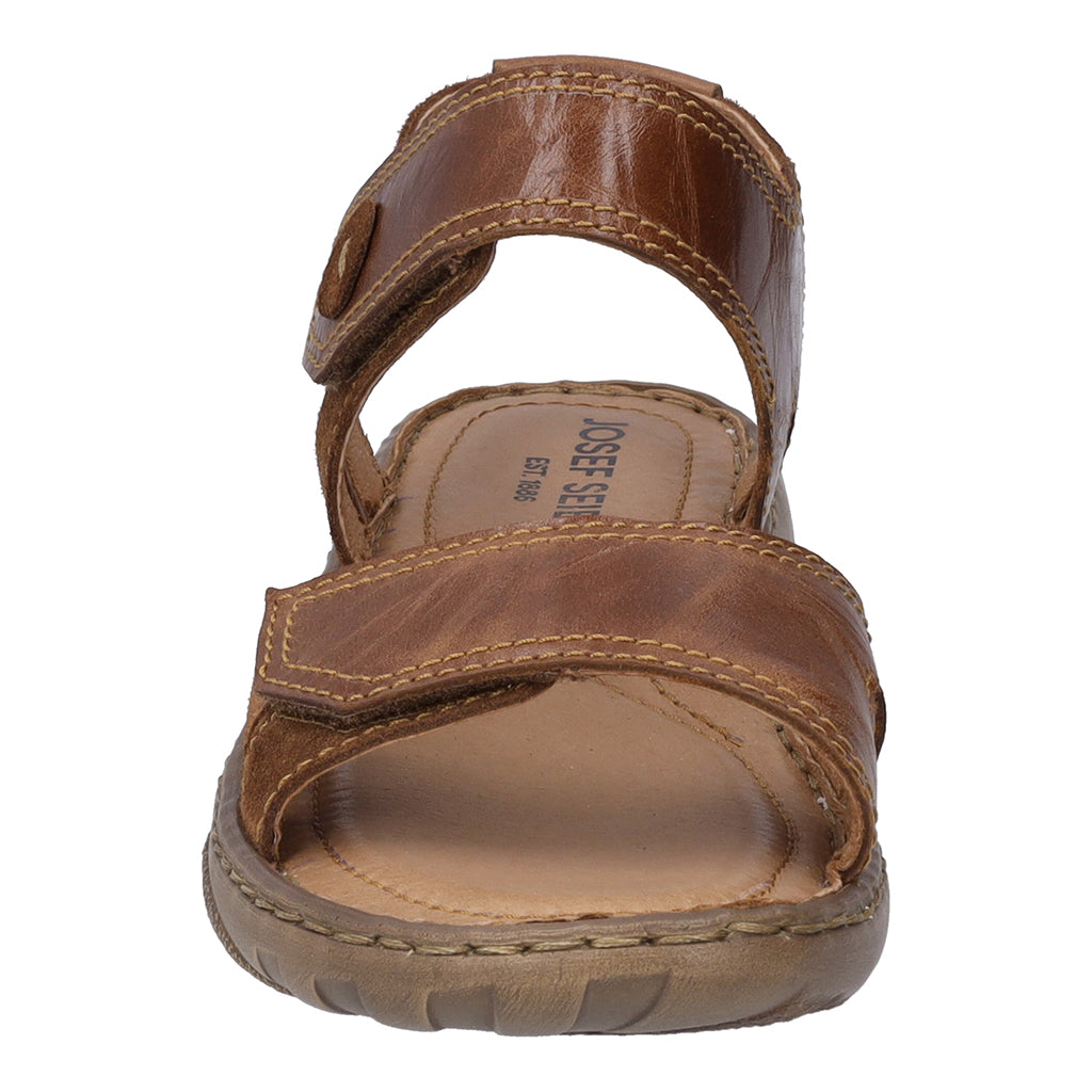 Josef Seibel 76758 88 320 Debra 58 Brown Brandy Velcro Sandals