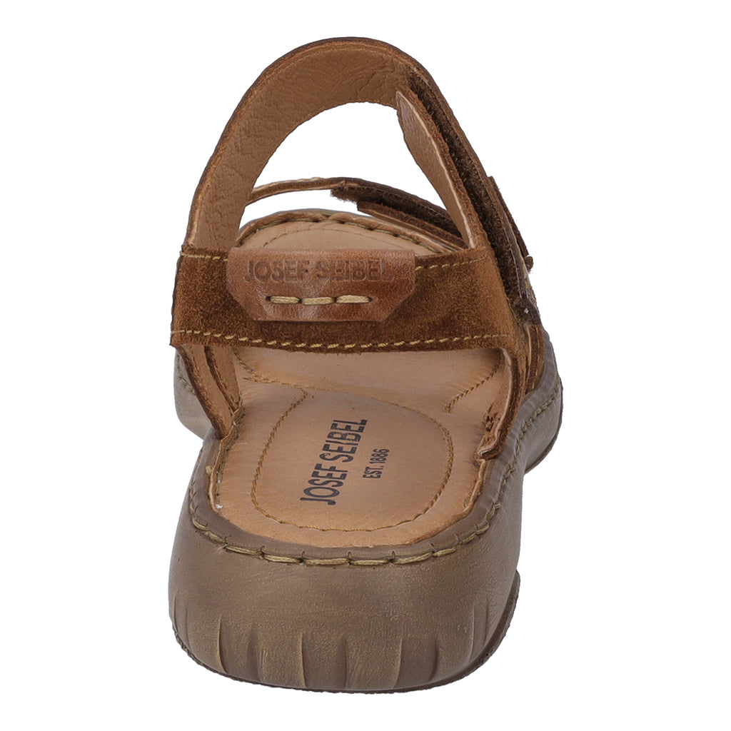 Josef Seibel 76758 88 320 Debra 58 Brown Brandy Velcro Sandals