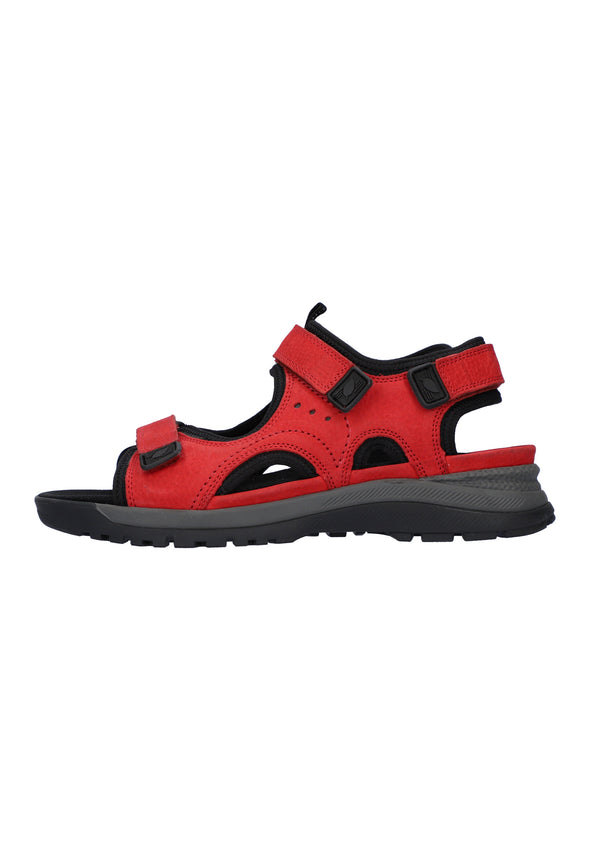 Waldlaufer 769002 200 069 Red Velcro Sandals