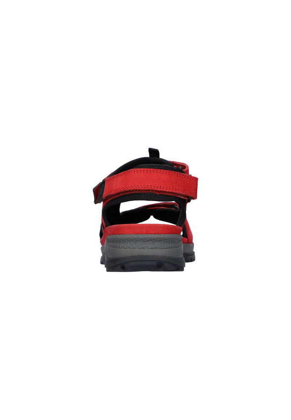 Waldlaufer 769002 200 069 Red Velcro Sandals