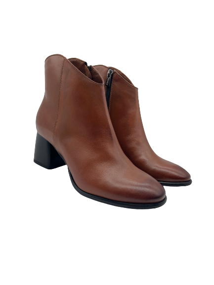 Bioeco by ARKA 7700 0740 Brown Leather Ankle Boots
