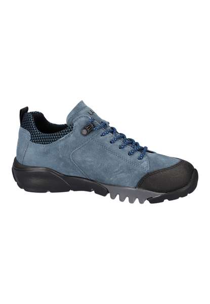 Waldlaufer 787952 403 263 Tex Blue Suede Denim Walking Shoes