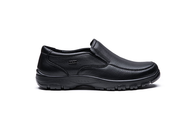 G Comfort A-7822/A-7822S Black Slip On Shoes