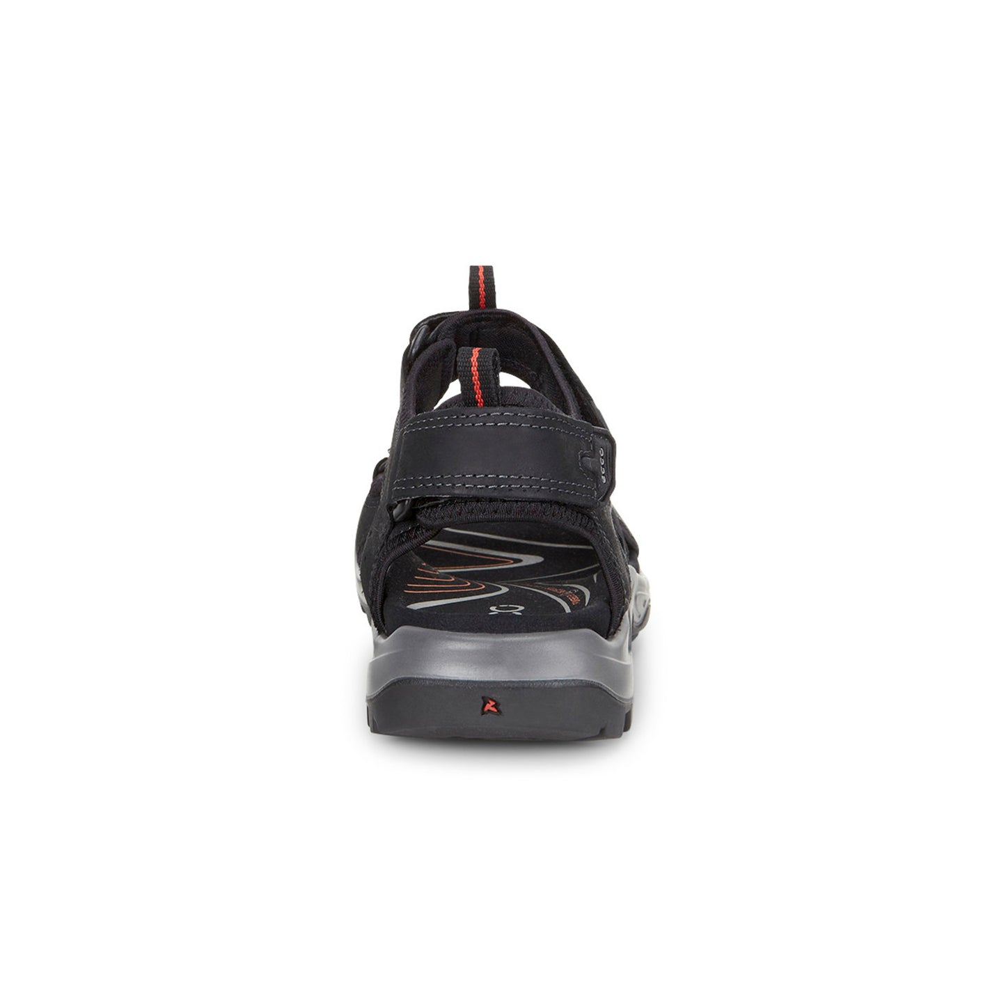 Ecco Off Road 822044 12001 Andes II Black Sandals