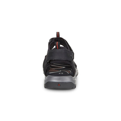 Ecco Off Road 822044 12001 Andes II Black Sandals