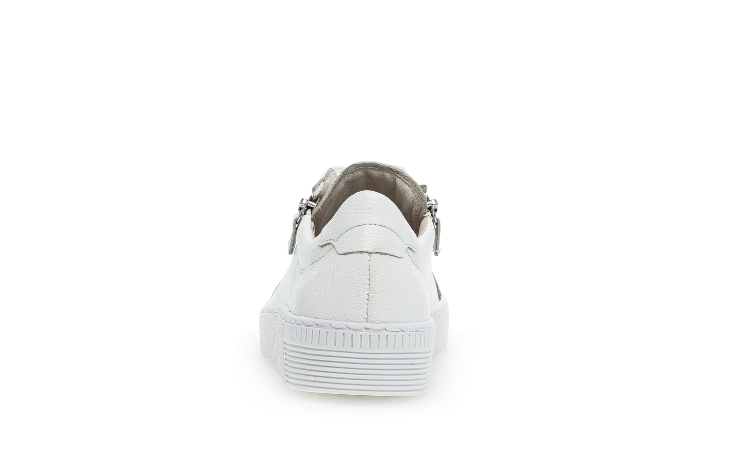 Gabor 83.334.21 White F Fit Sneakers with Zip