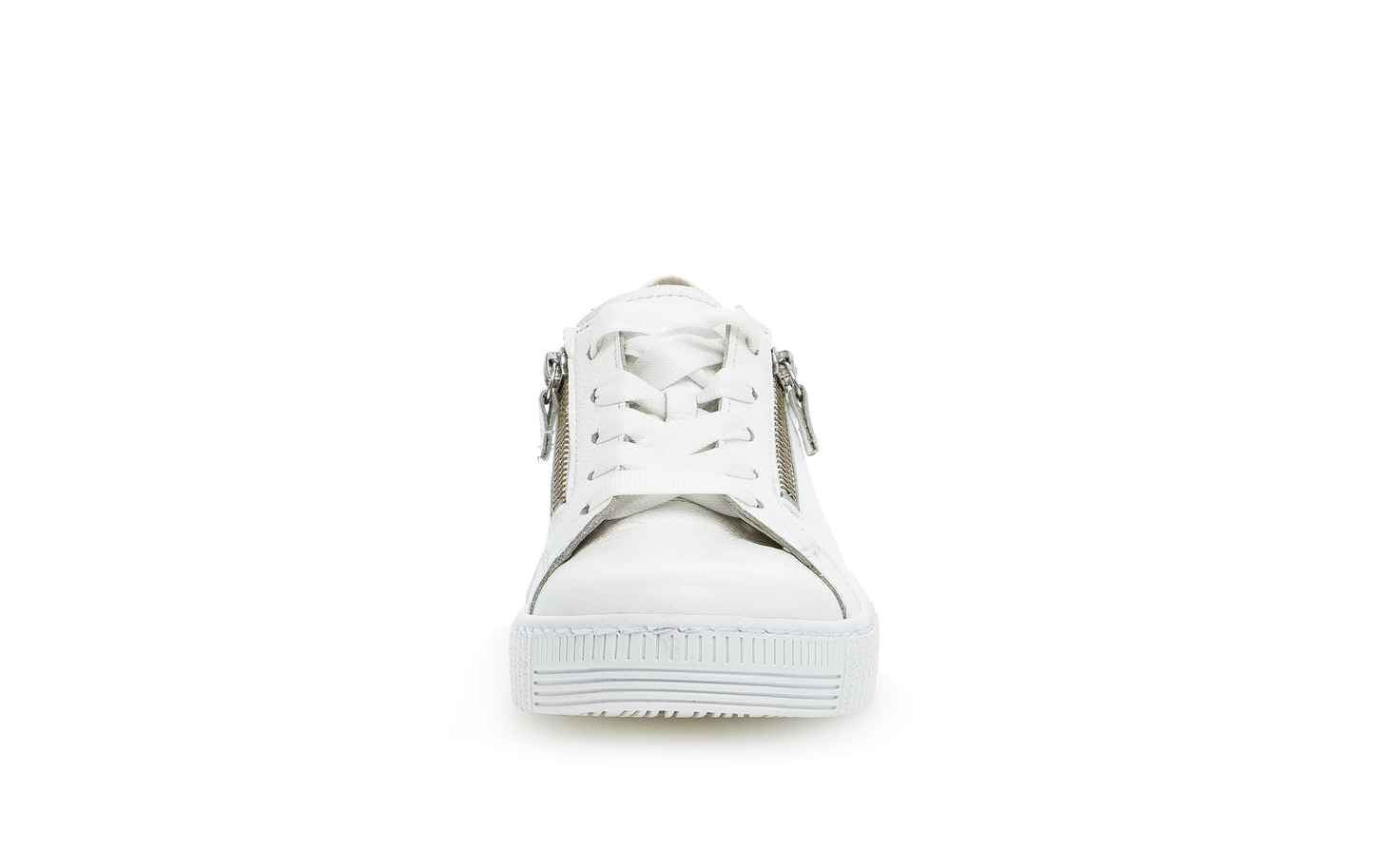 Gabor 83.334.21 White F Fit Sneakers with Zip