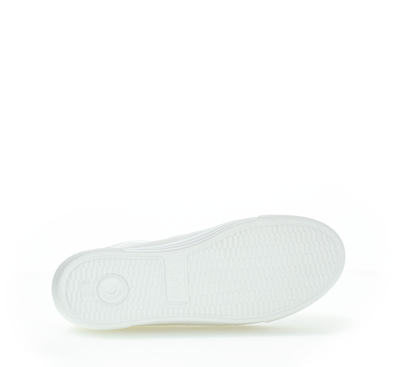 Gabor Comfort 86.465.51 White & Gold Sneakers with Zip