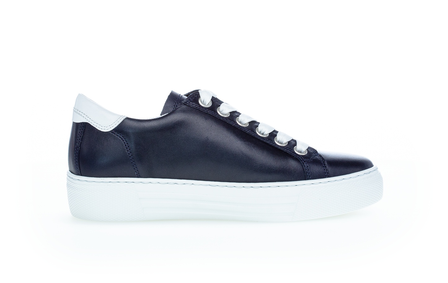 Gabor Comfort 86.465.66 Navy Blue & White Sneakers with Zip