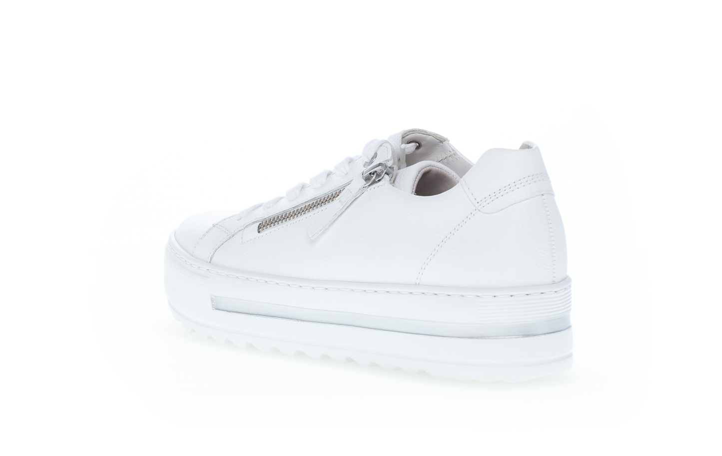 Gabor Comfort 86.498.50 White Sneakers with Zip