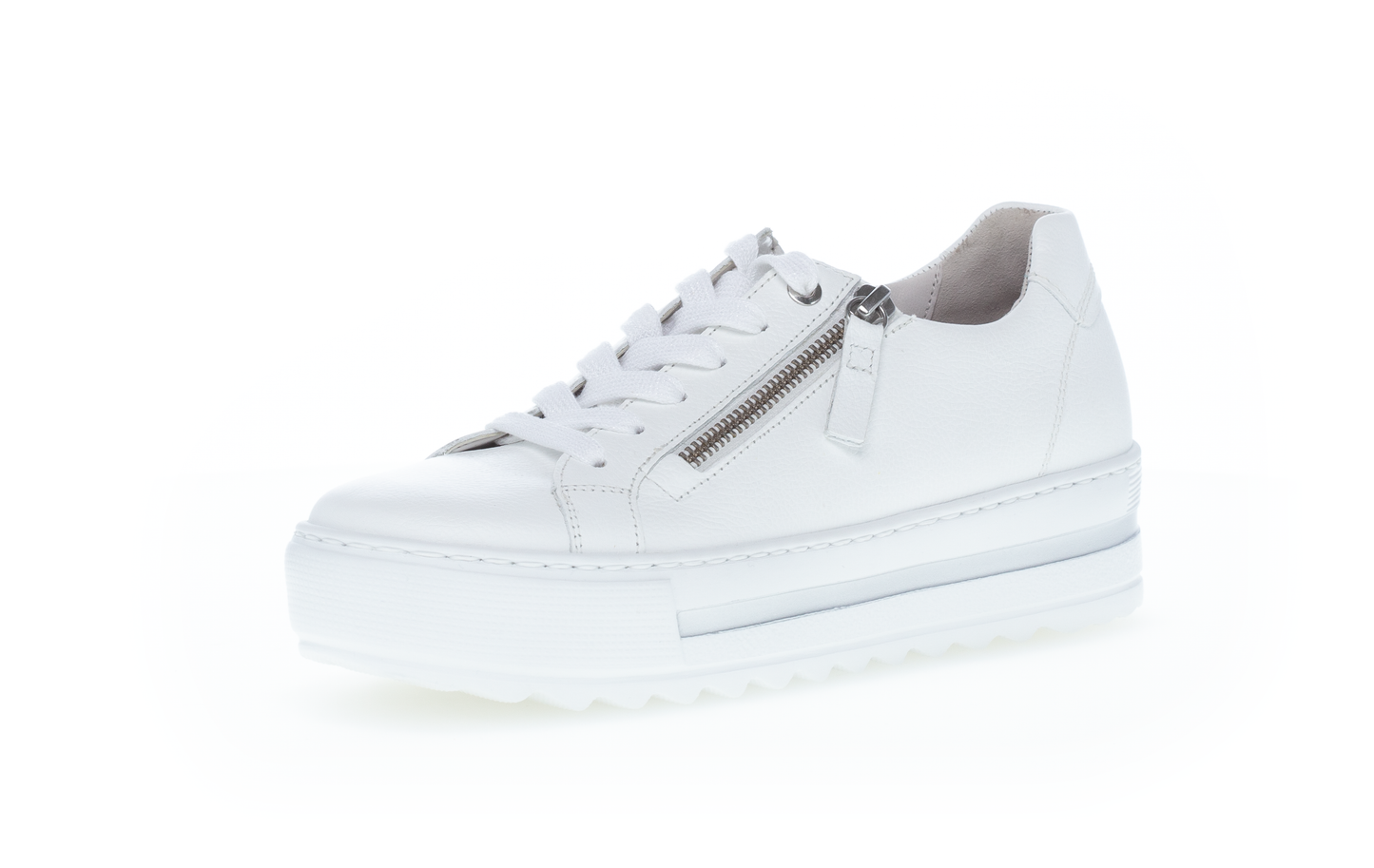 Gabor Comfort 86.498.50 White Sneakers with Zip