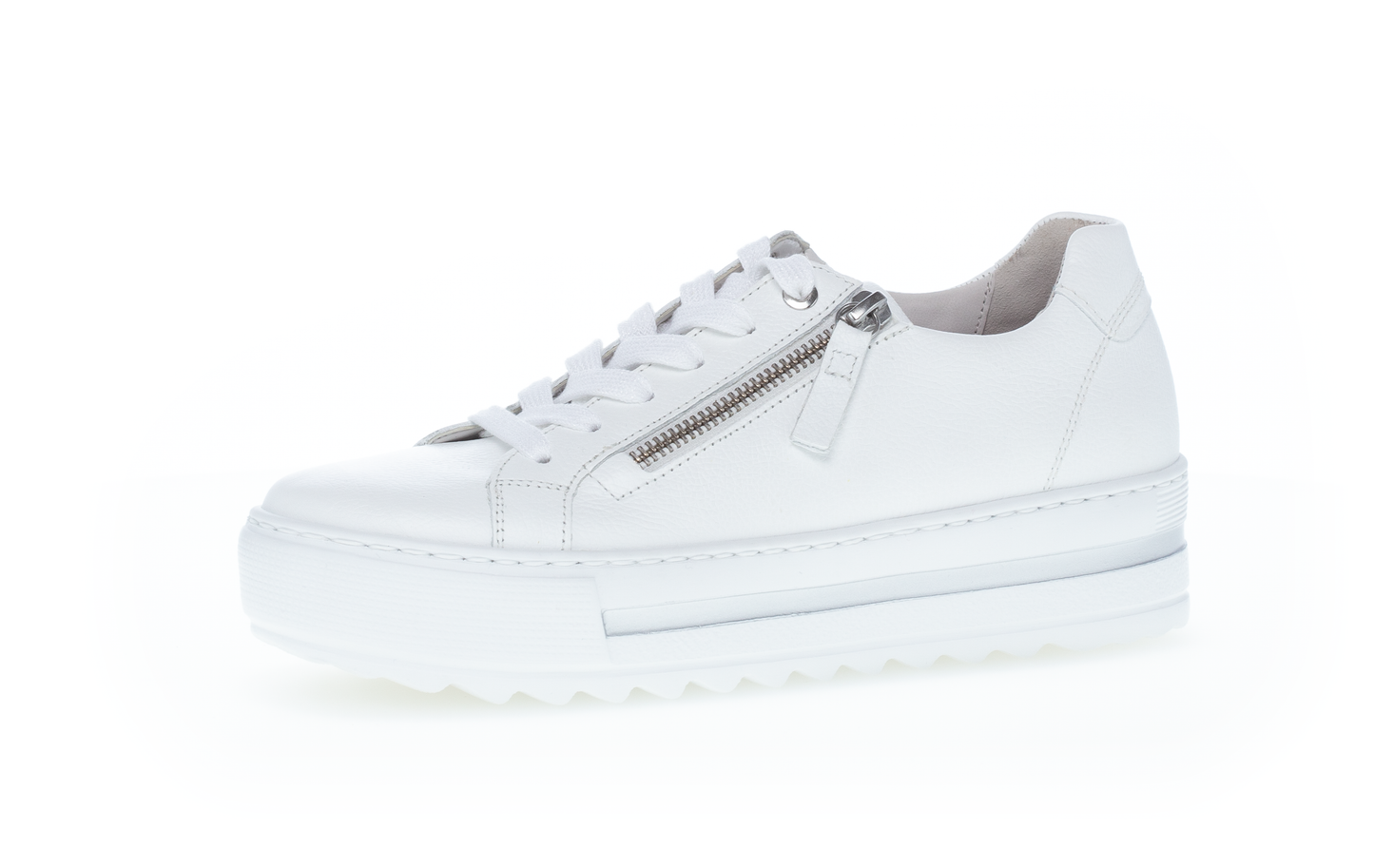 Gabor Comfort 86.498.50 White Sneakers with Zip