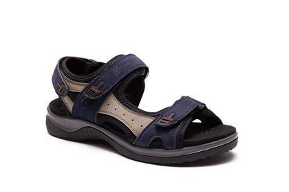 G Comfort 9051-1 Blue Combi Velcro Trekking Sandals