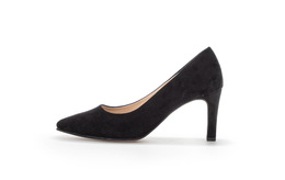 Gabor 91.380.47 Black Microvelour Heels