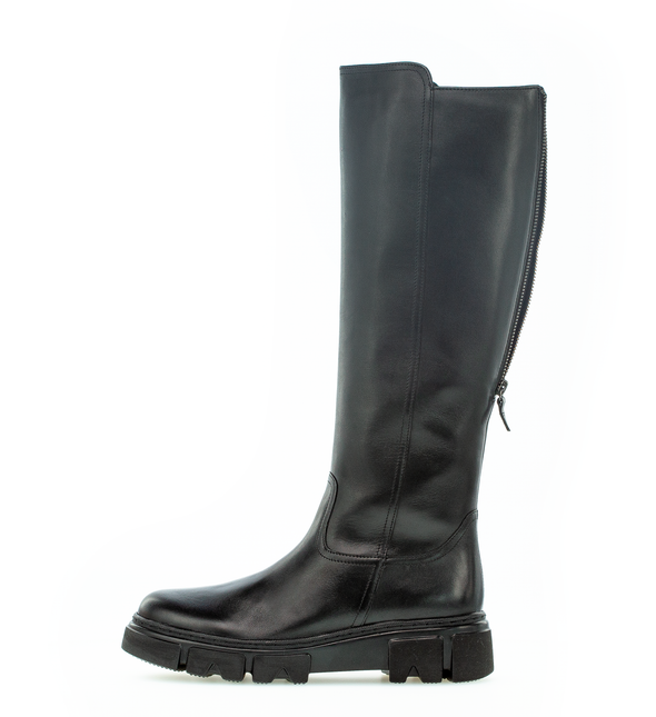 Gabor 91.739.27 Black Knee High Boots