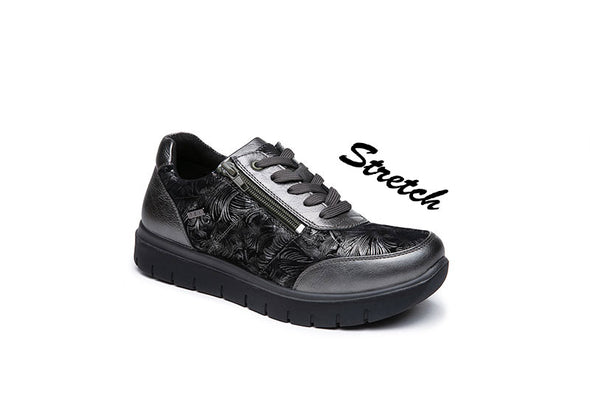 G Comfort 929-2/929-2PF Platinum/Grey Fantasy Sneakers