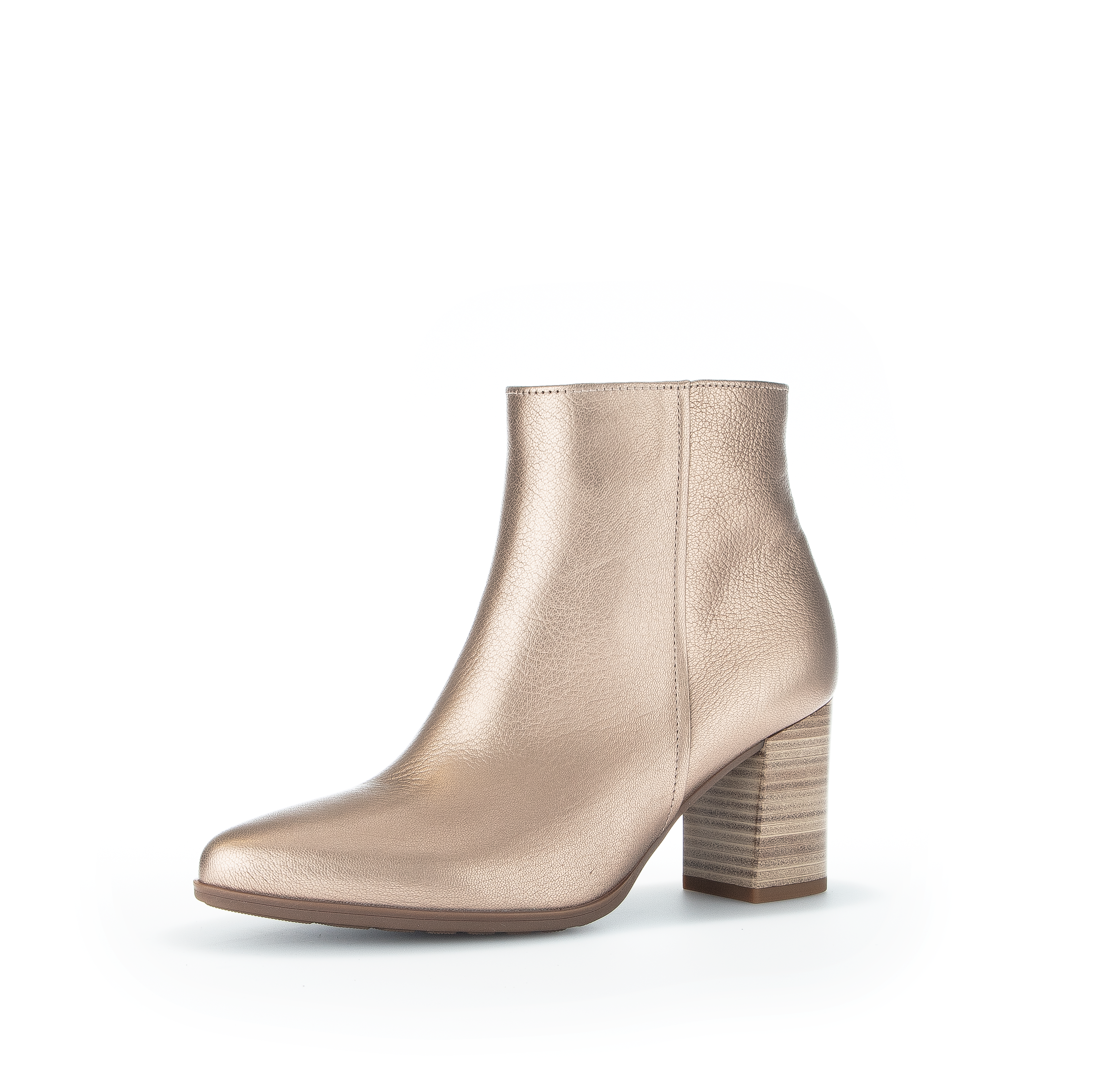 Rådgiver Køre ud læser Gabor 92.910.64 Comfort Gold Metallic Heel Ankle Boots – The Shoe Parlour
