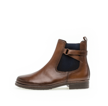 Gabor 94.670.36 Brown & Blue Chelsea Boots