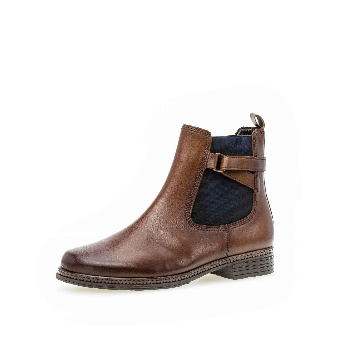 Gabor 94.670.36 Brown & Blue Chelsea Boots