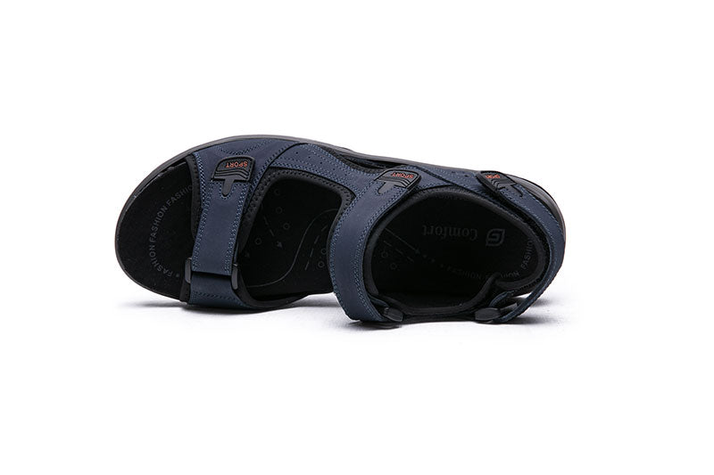 G Comfort 9675-2 Navy Trekking Velcro Sandals