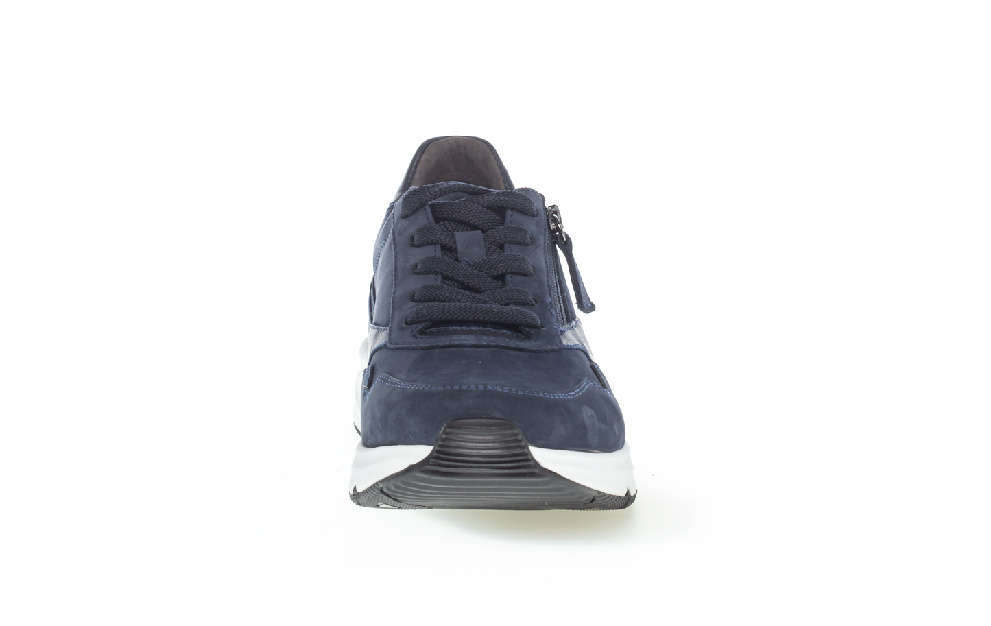 Gabor 96.898.46 Rollingsoft Blue/Navy Blue Sneakers with Zip