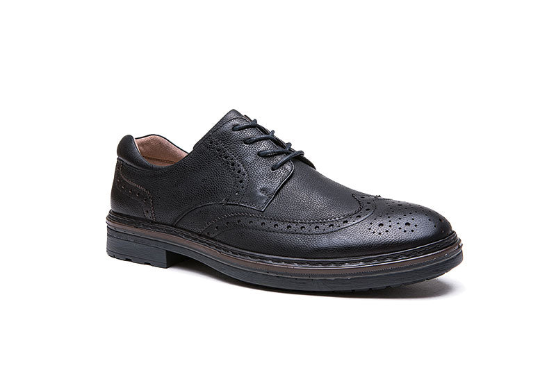 G Comfort 98916S Black Lace Formal Shoes