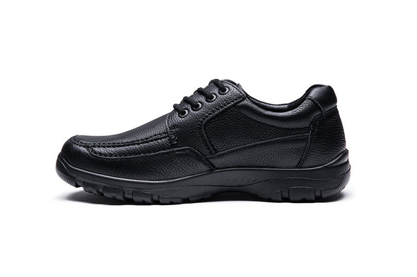 G Comfort A-7825 Black Tex Lace Up Shoes
