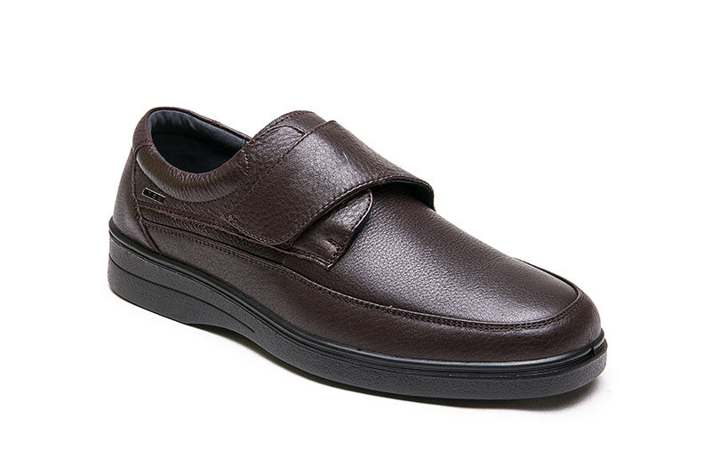 G Comfort A-903 B Brown Velcro Casual Shoesn