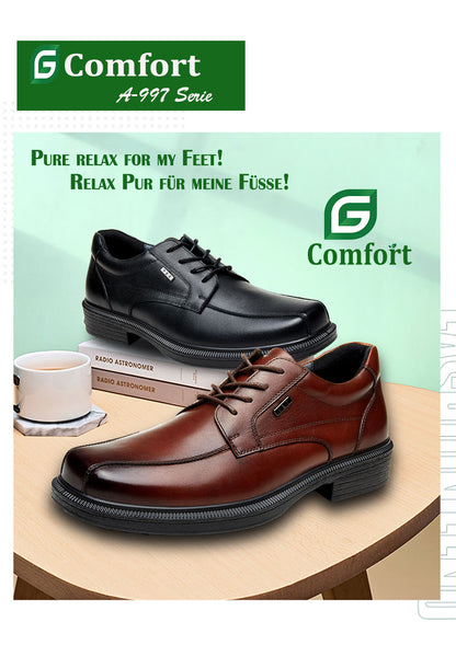 G Comfort A-997 Cognac Tex Lace Shoes