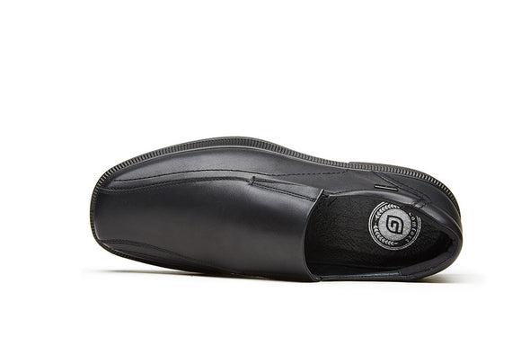 G Comfort A-998/A-998S Black Tex Slip On Shoes