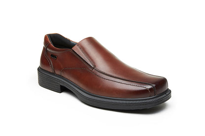 G Comfort A-998/A-998C Cognac Tan Tex Slip On Shoes