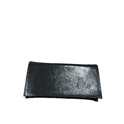 Bioeco by Arka B0002 1843+0007 Black Leather Dressy Formal Clutch Bag