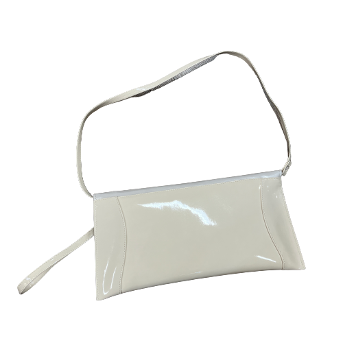 Bioeco by Arka B0002 2380+0010 Cream/Beige Leather Dressy Formal Clutch Bag