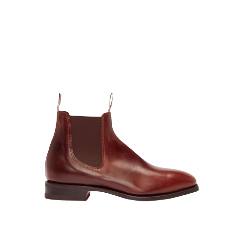 RM Williams B543O.24FHCP Mid Brown Comfort Craftsman Oily Fern Chelsea Boots