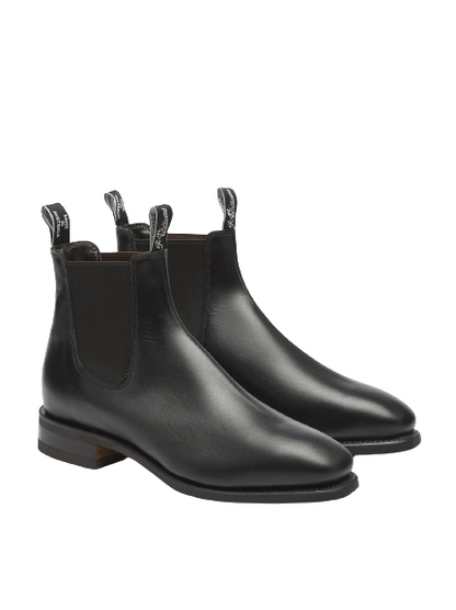 RM Willliams Comfort Craftsman B543Y.02FGCP Black Yearling Leather & Comfort Rubber Sole Boots