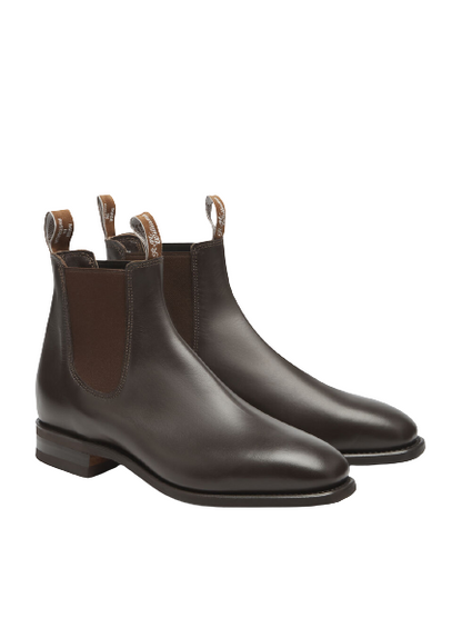 RM Willliams Comfort Craftsman B543Y.41FGCP Chestnut Yearling Leather & Comfort Rubber Sole Boots