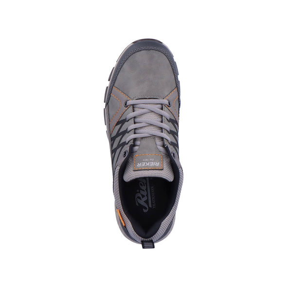Rieker B6711-40 Tex Grey Lace Sneakers