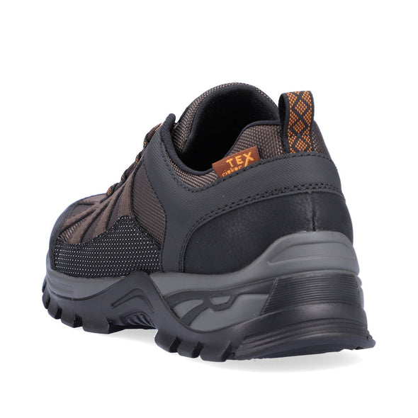 Rieker B6810-25 Tex Brown & Black Lace Sneakers