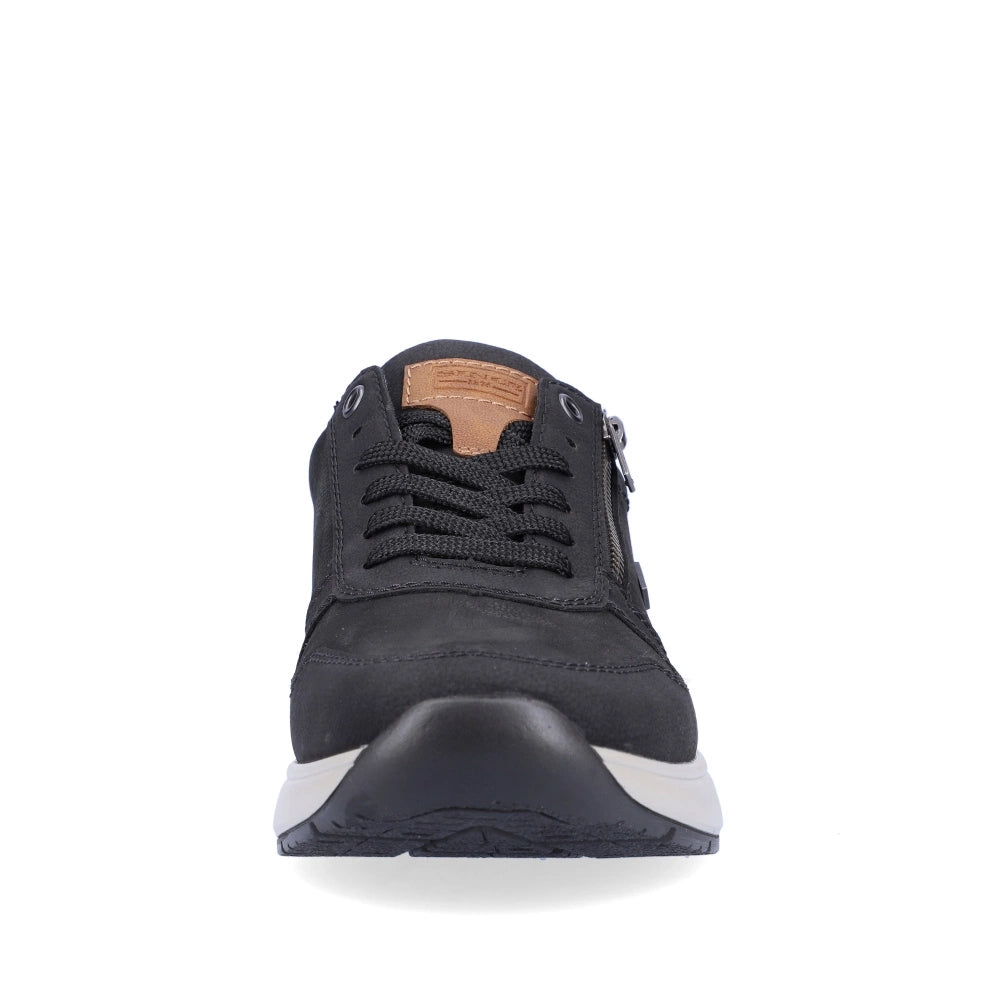 Rieker B7613-00 Tex Black Sneakers with Zip